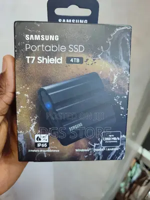 Samsung Portable External SSD T7 Shield 4tb