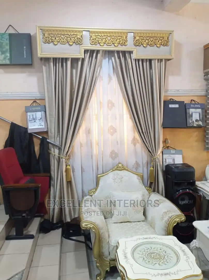 High Quality Semi Antique Board Curtains