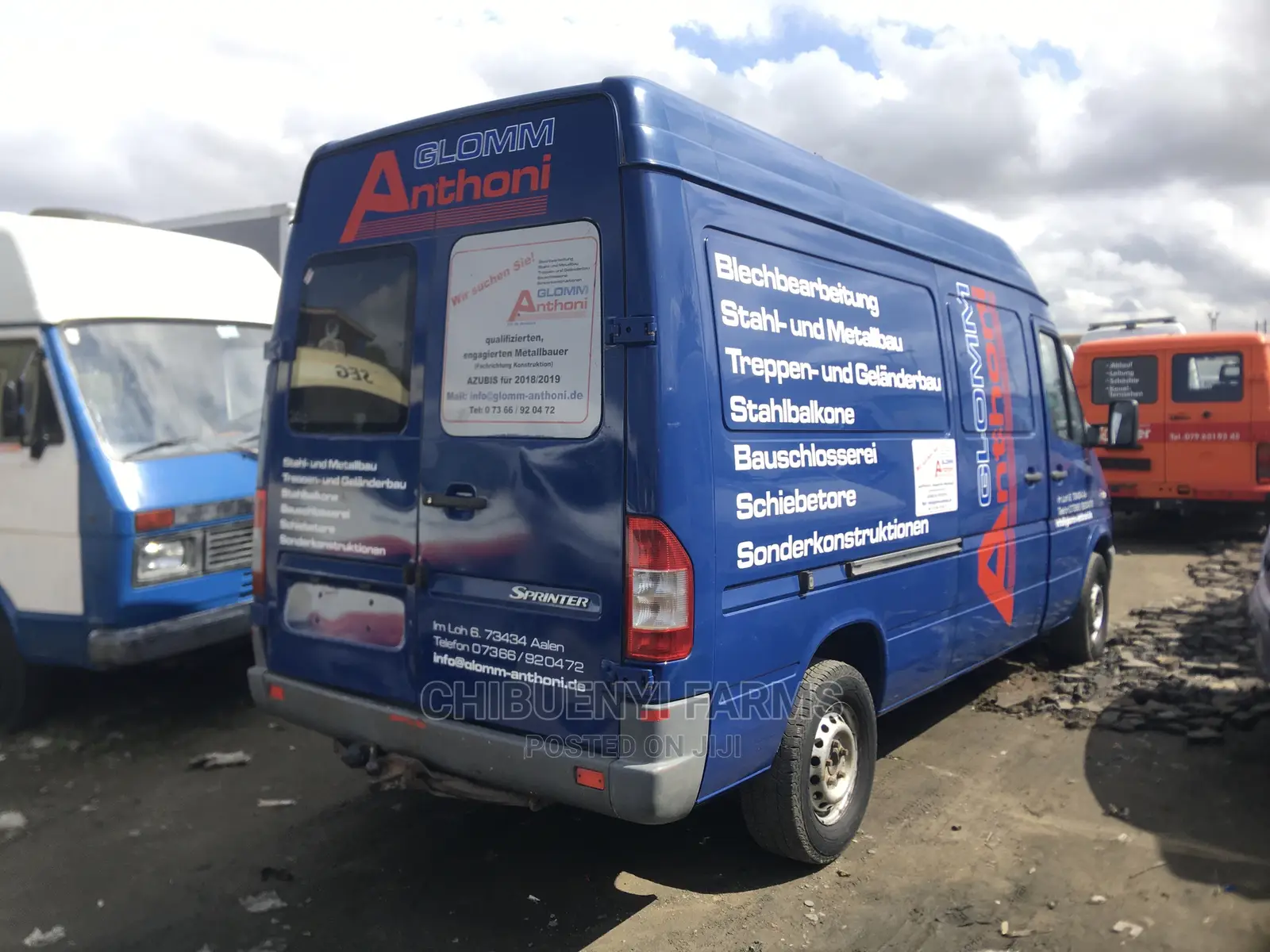 Mercedes-Benz Sprinter 2008 Blue