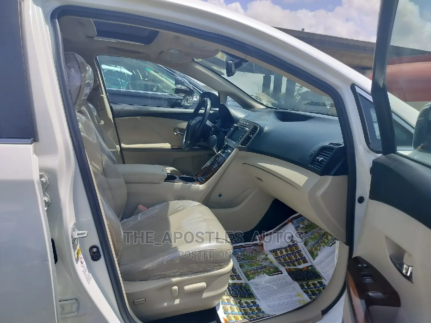 Toyota Venza V6 AWD 2012 White