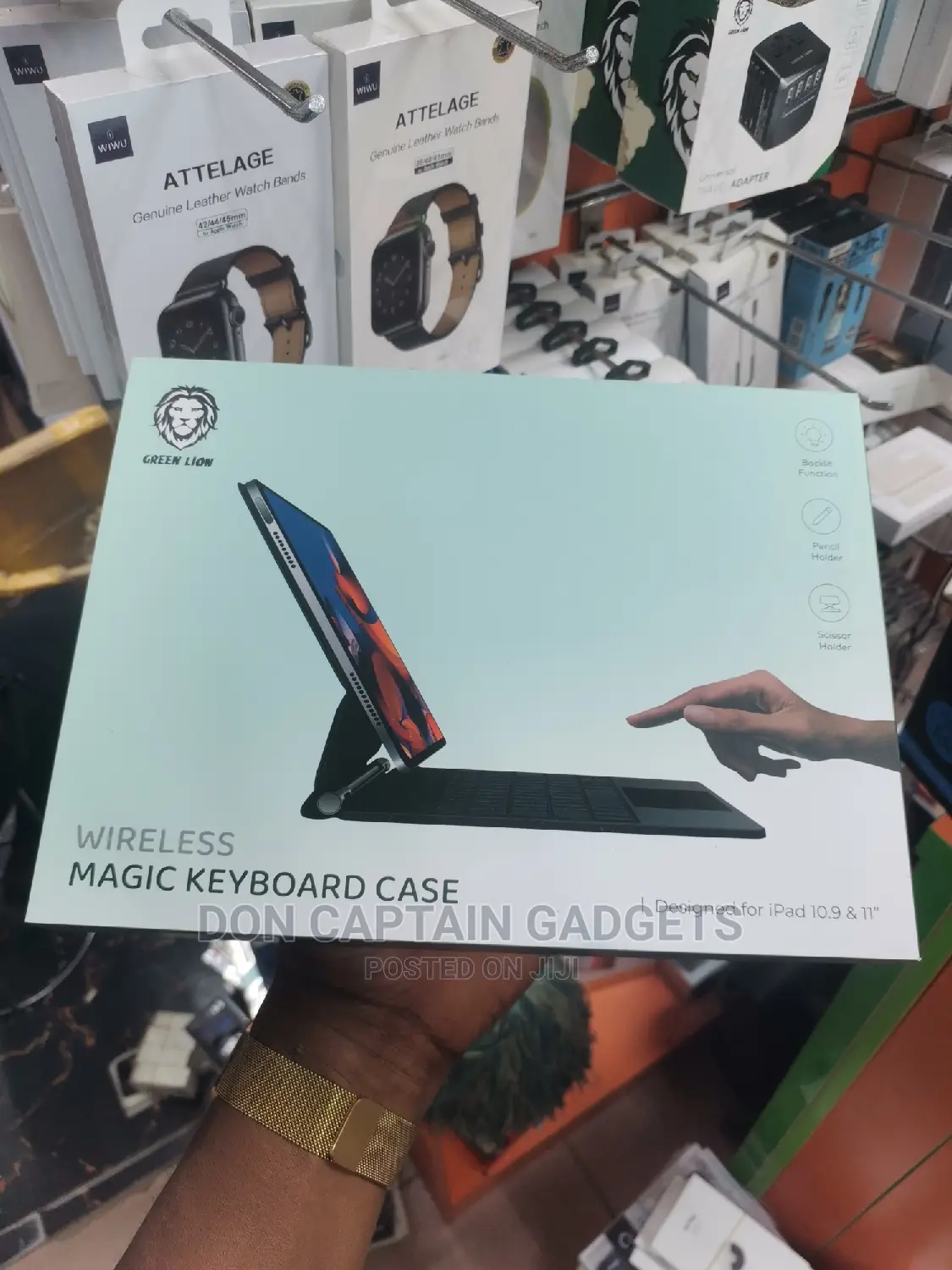 Green Lion 11" Magic Keyboard for iPad