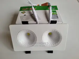 Frosted 2in1 or Double Bulbs Recess Lamp