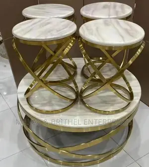 Marble Table Set