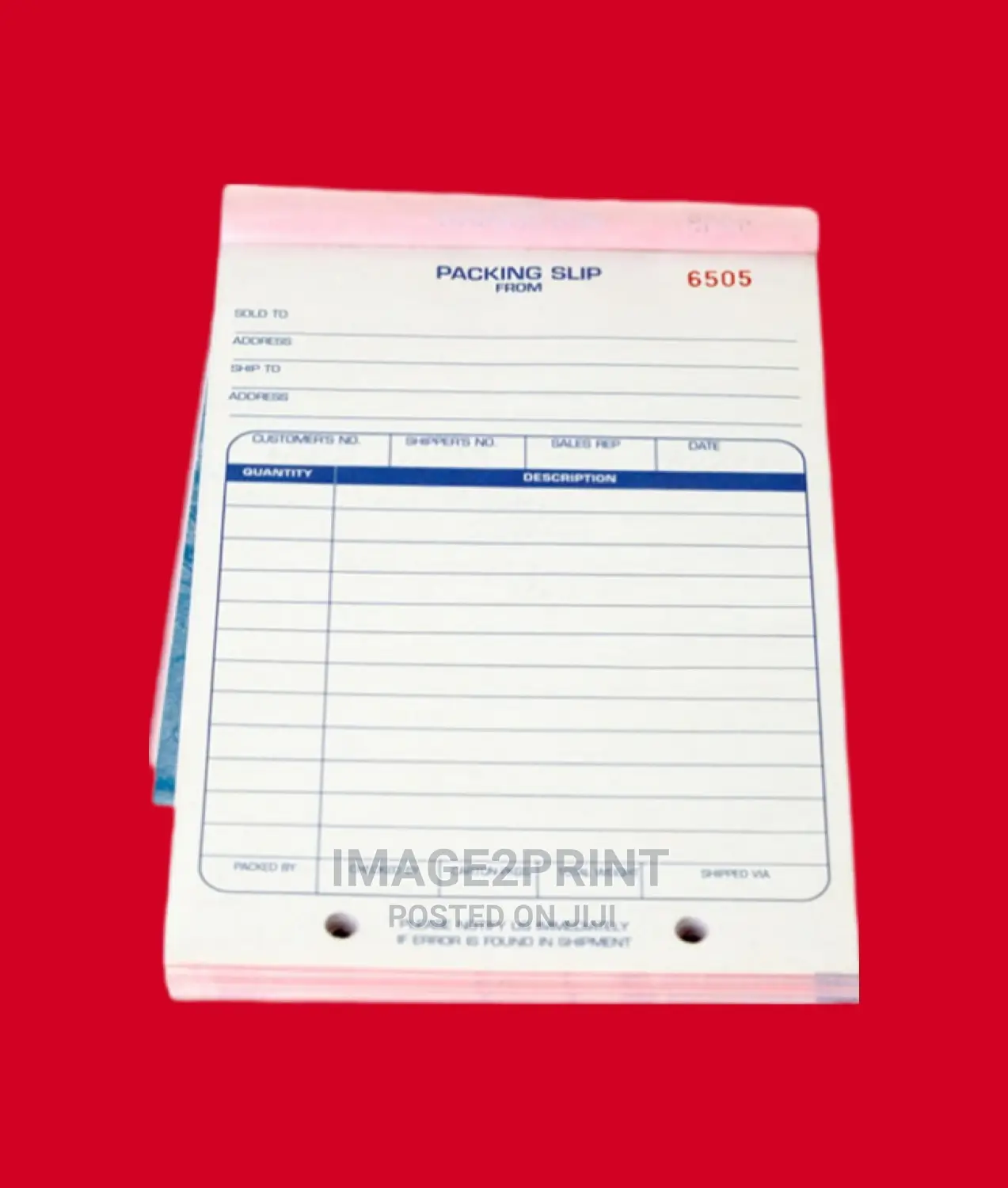 Invoice,Receipt,Waybill,Ncr Forms Printing