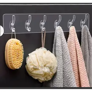 12 PCS Strong Adhesive Wall Stick Hook