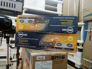 Zengaz Double 
Burners Table Top Gas Cooker