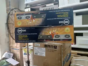High Quality Zengaz Double 
Burners Table Top Gas Cooker