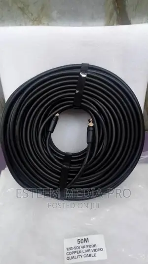 Factory Made 4kp60 12g Sdi Pure Copper Cable 50m
