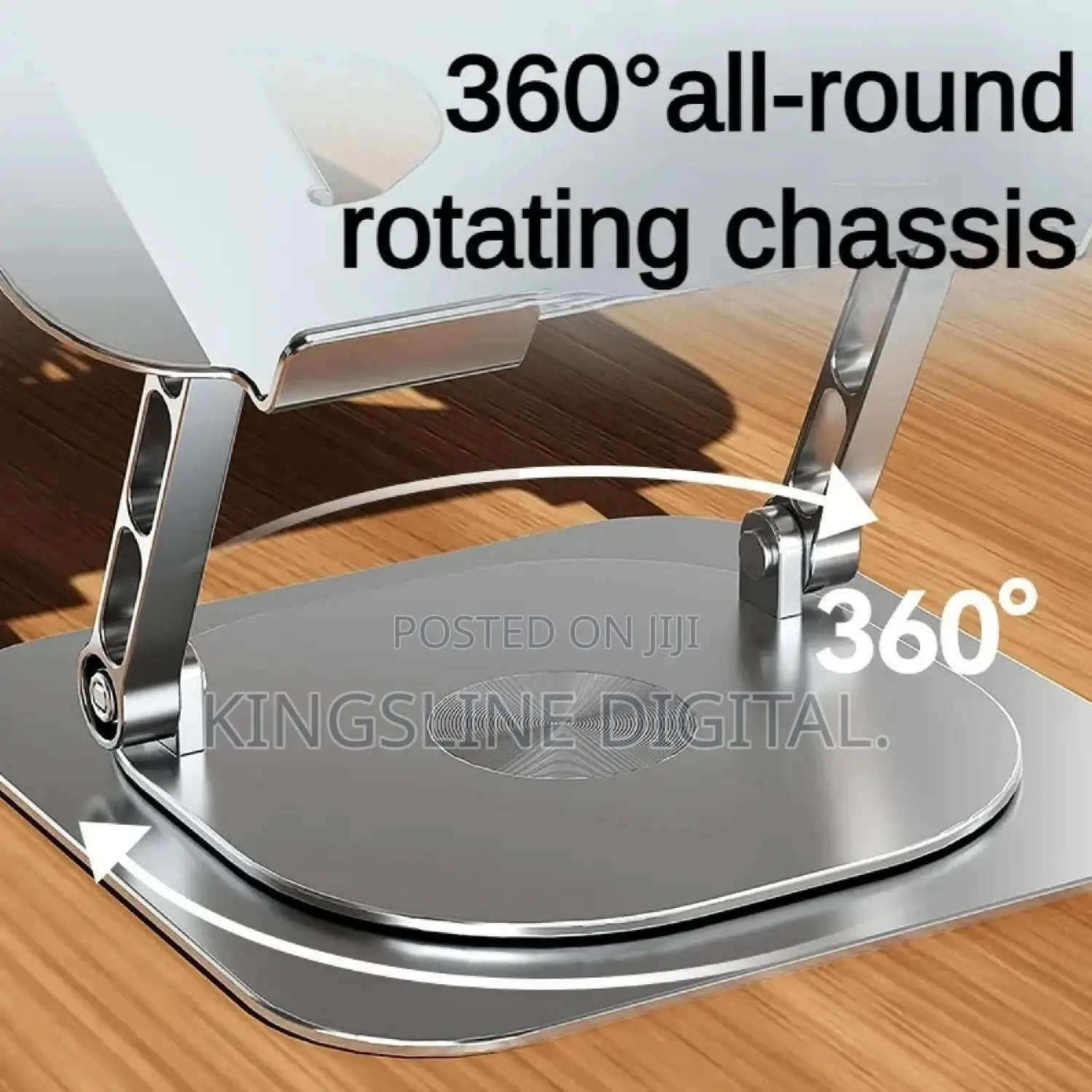 Laptop Stand 360 Rotation With Noise Free Cooling Fan