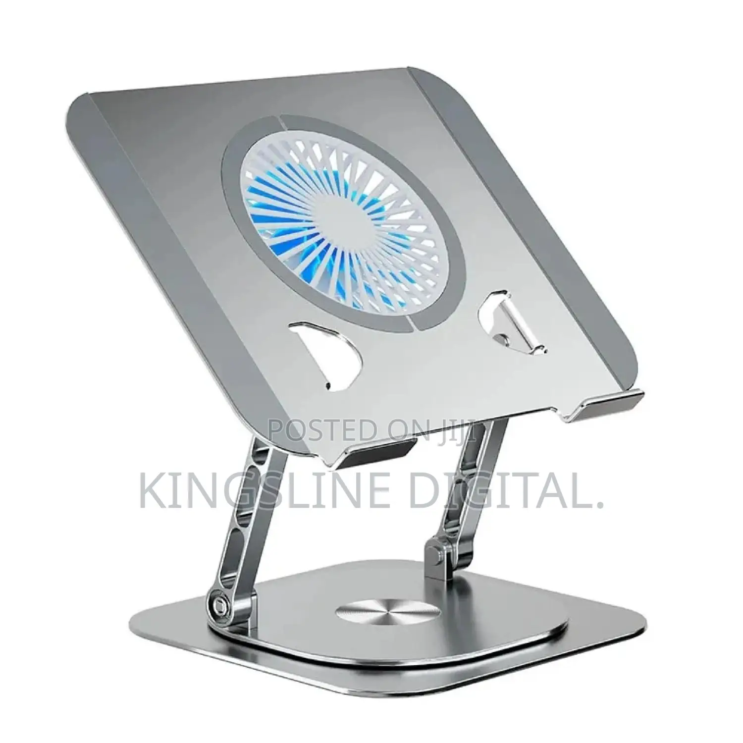 Laptop Stand 360 Rotation With Noise Free Cooling Fan