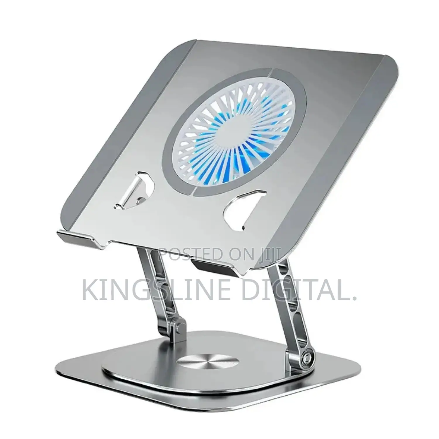 Laptop Stand 360 Rotation With Noise Free Cooling Fan