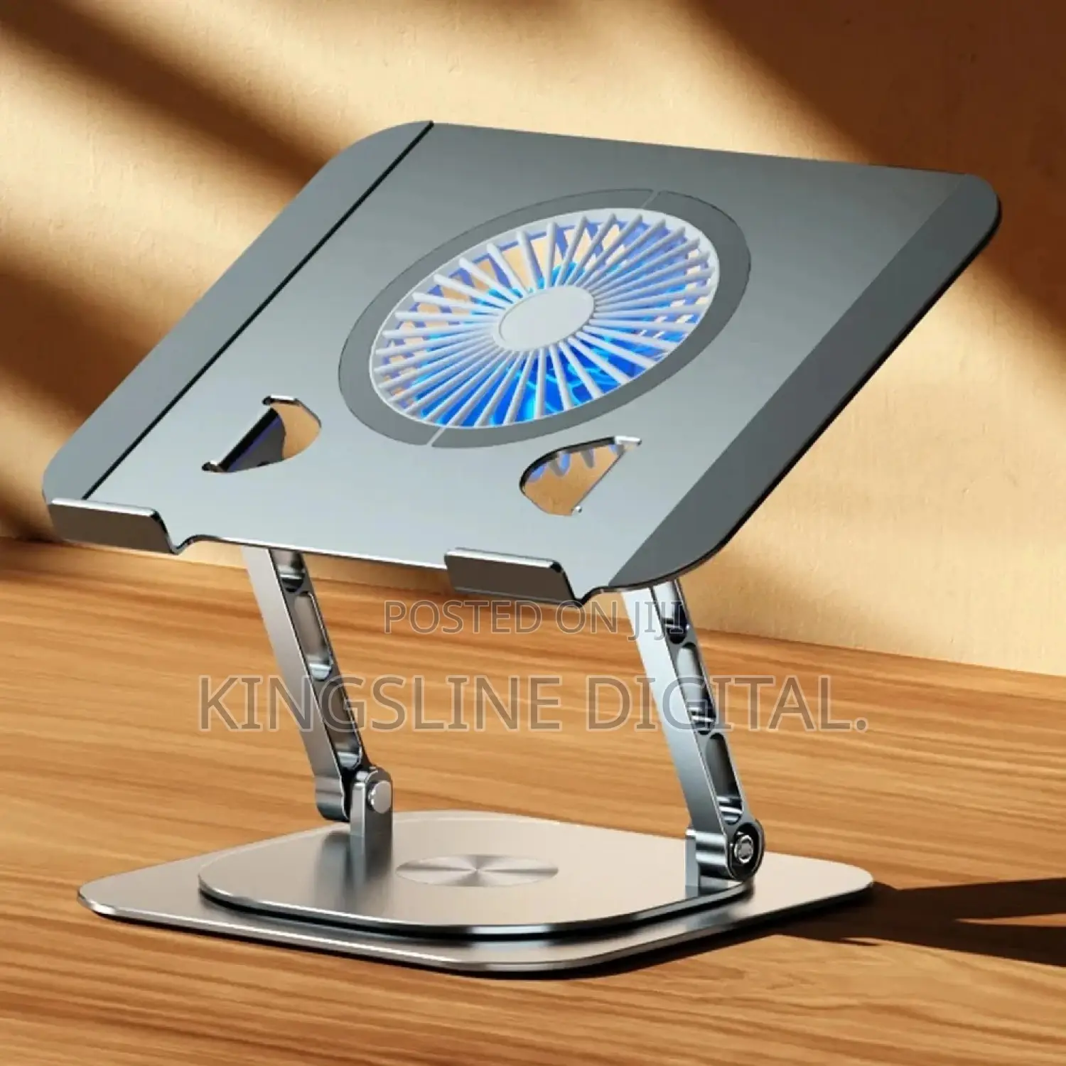 Laptop Stand 360 Rotation With Noise Free Cooling Fan