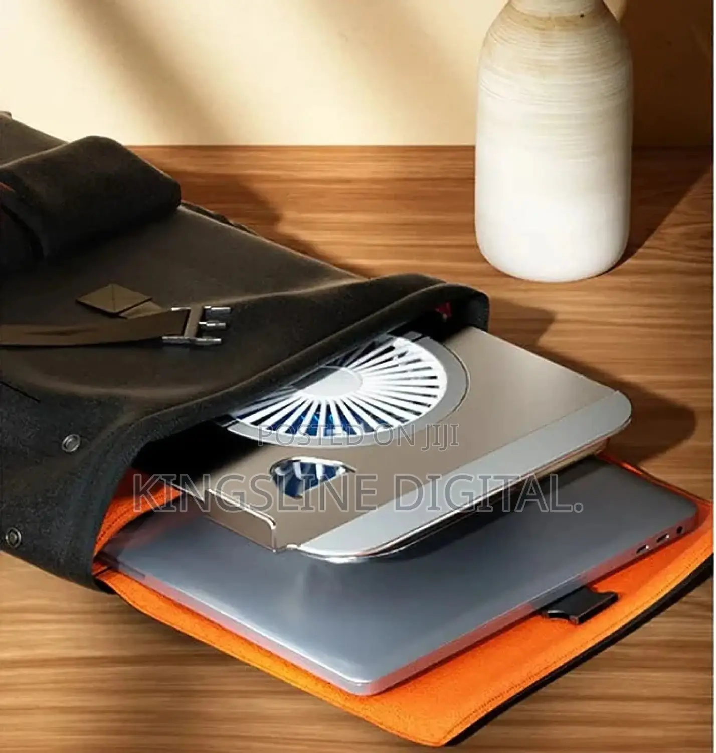 Laptop Stand 360 Rotation With Noise Free Cooling Fan