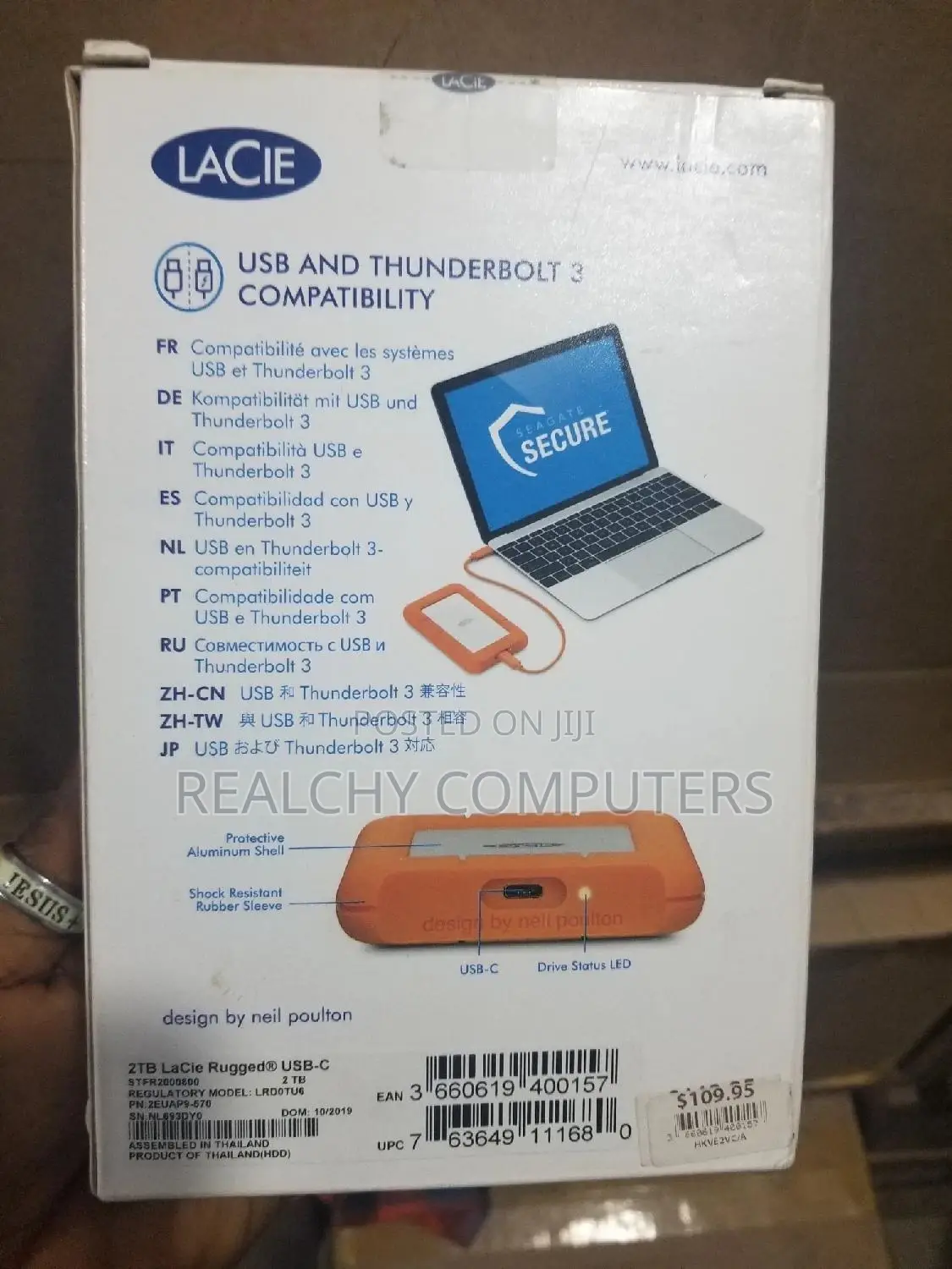 Lacie 5tb Rugged Usb_c