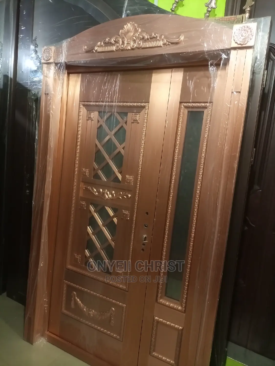 4x7ft Copper Glass Door With ARK