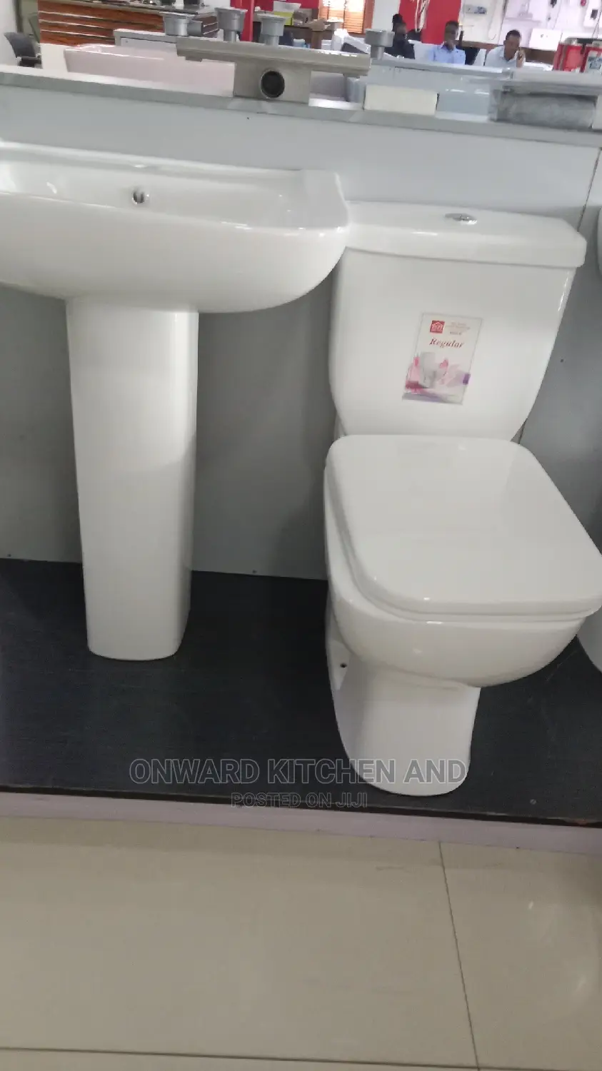 Quality Top Flush Designed Ceramic Water Closet.
