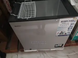 Silver 160L Bruhm Chest Freezer