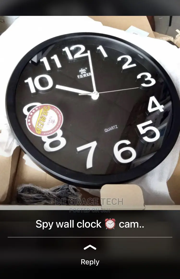 Wireless Camera Live Stream Video Smart Wall Clock