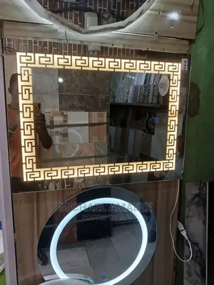 Warm LED Mirror Long