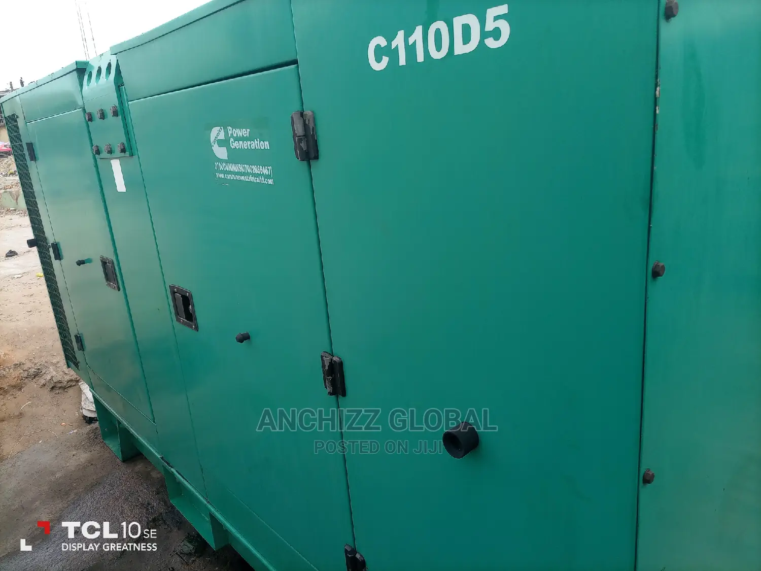 Cummins 100kva Soundproof Generator