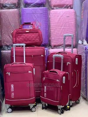 5in1 Set Quality Swiss Polo Luggage Bags