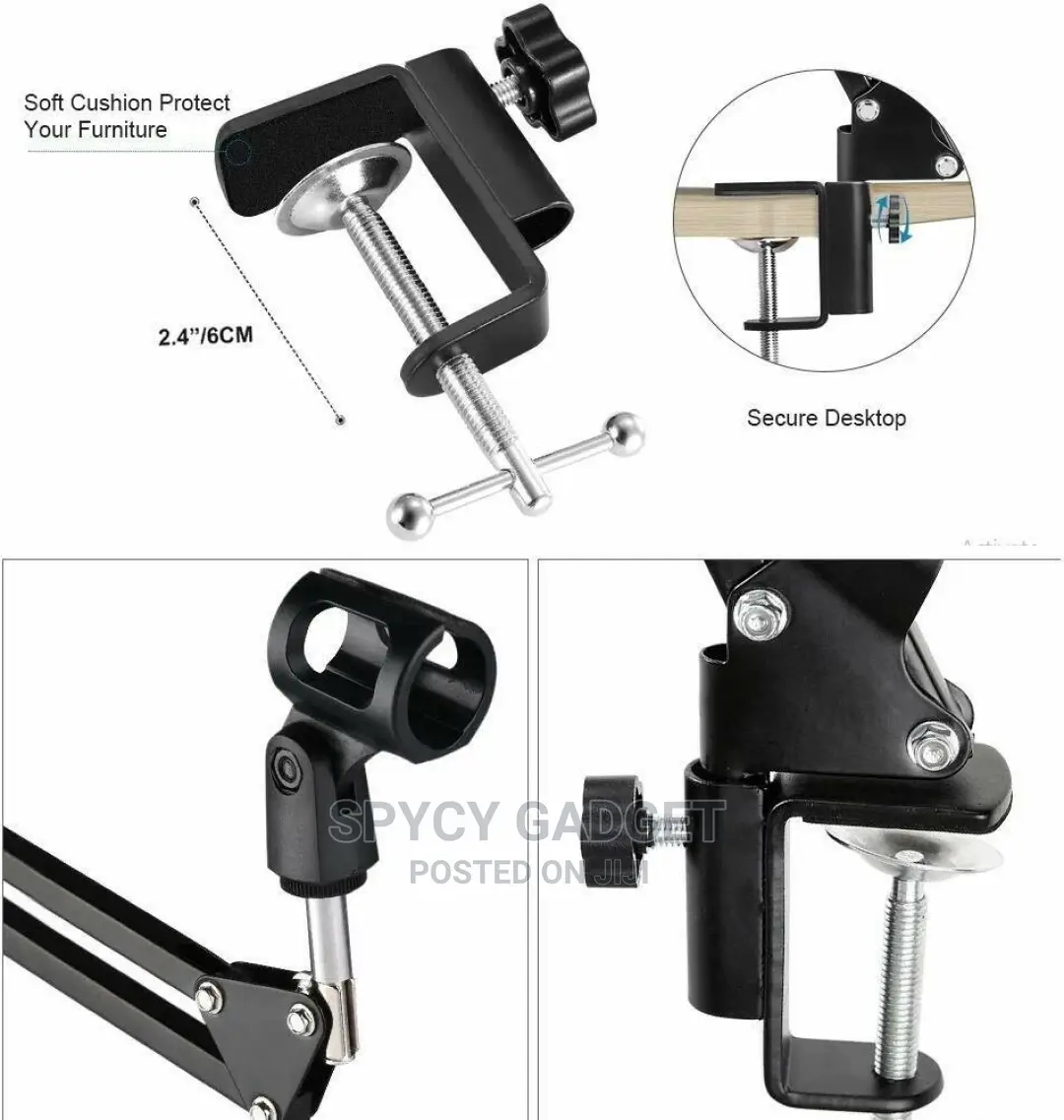 Professional Table Clamp Microphone Stand