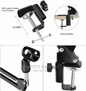 Professional Table Clamp Microphone Stand