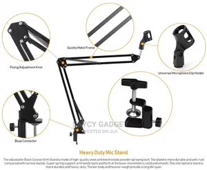 Professional Table Clamp Microphone Stand