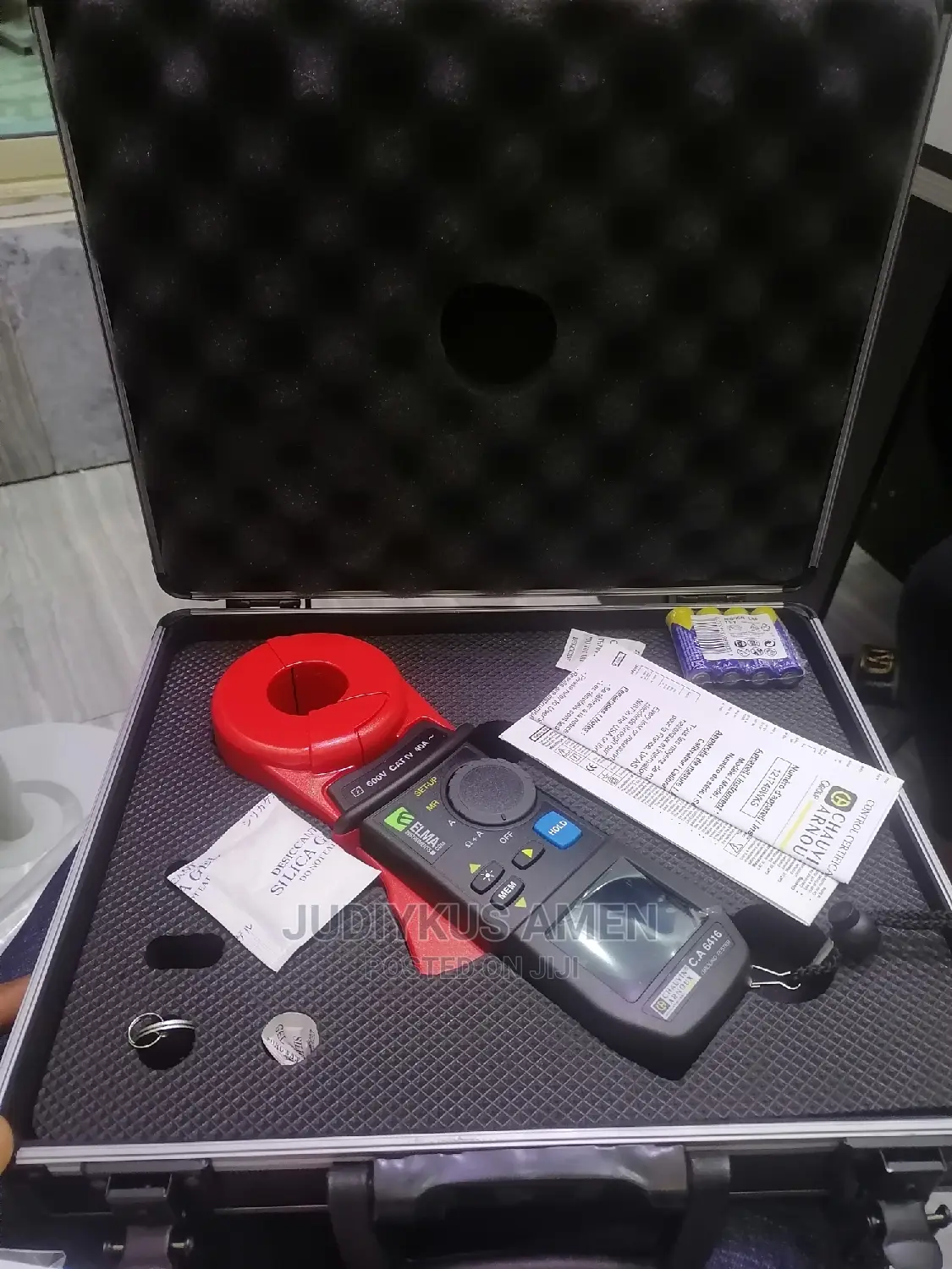 Elma Ground Clamp Tester