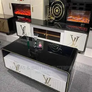 Luxury Marble TV Stand and Center Table