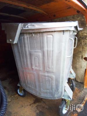 Continental 500 Litre Galvanized Waste Bin