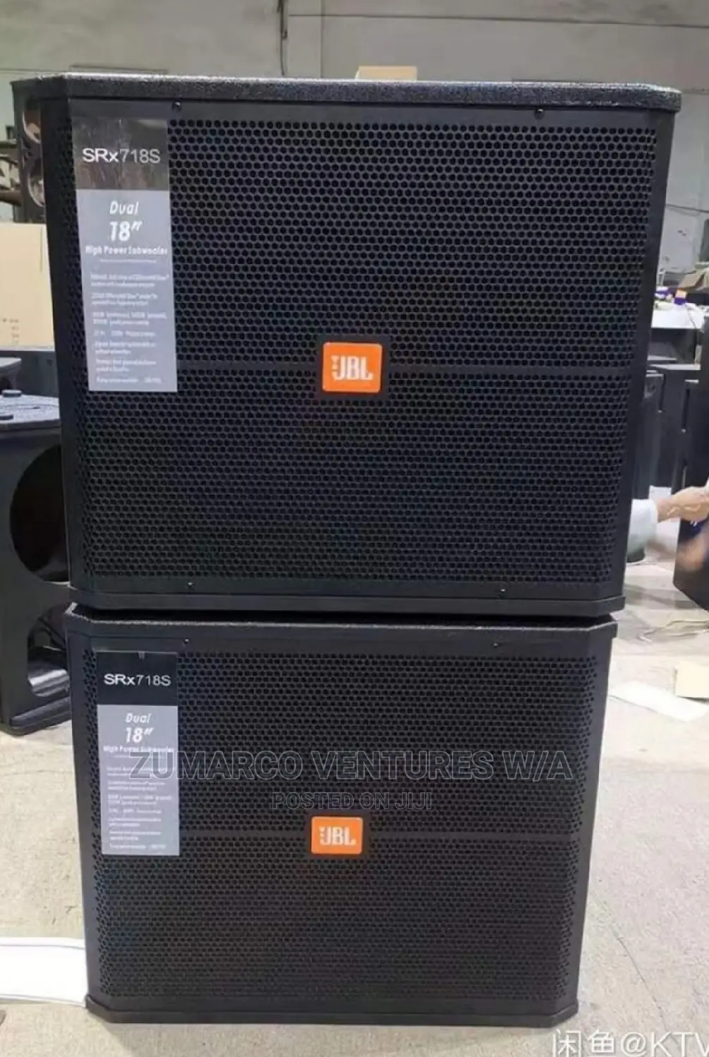 This One JBL Single Sub 18"