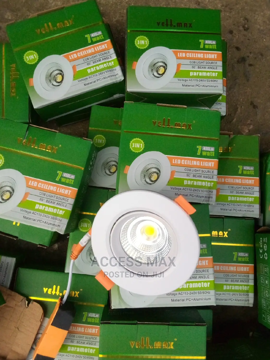 7watt LED Single Light Vellmax
