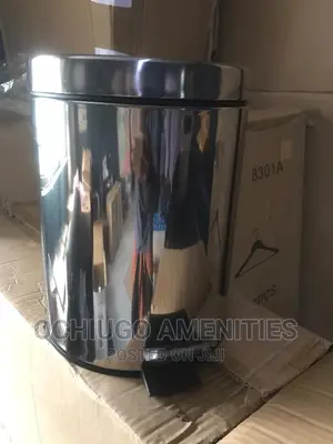 5L Pedal Bin (Stainless Steel) for Hotel Office Home