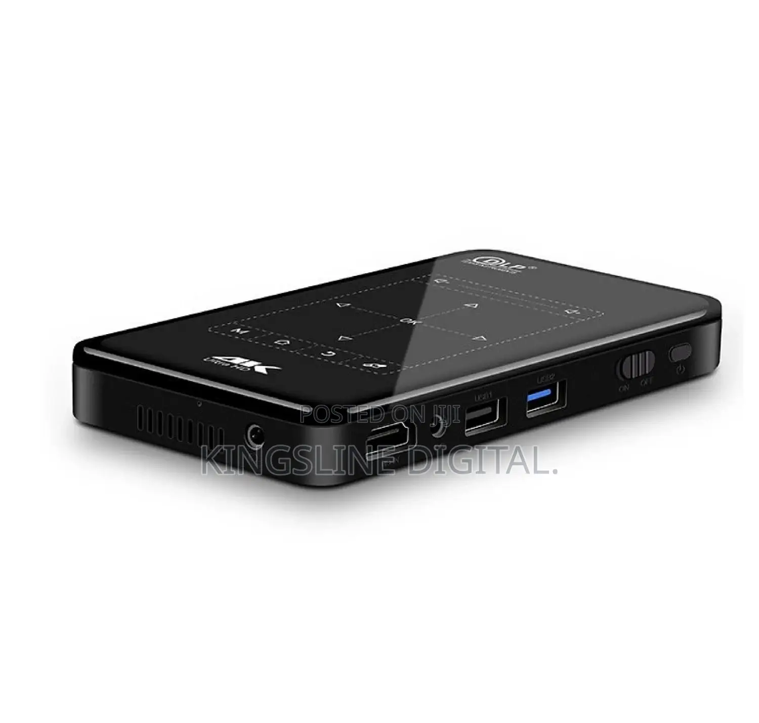 DLP Rechargeable Smart Mini Portable Bluetooth Projector