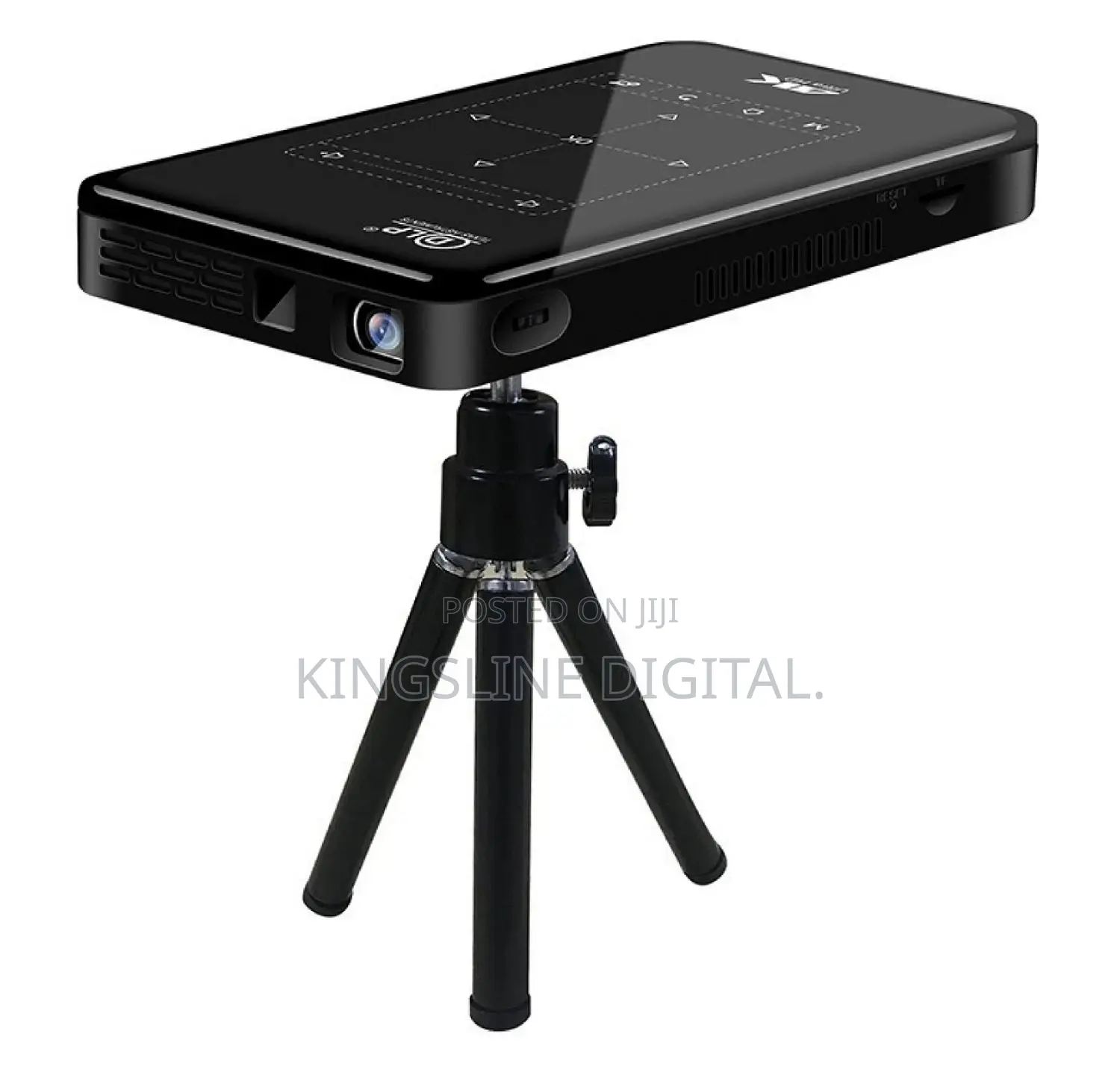 DLP Rechargeable Smart Mini Portable Bluetooth Projector