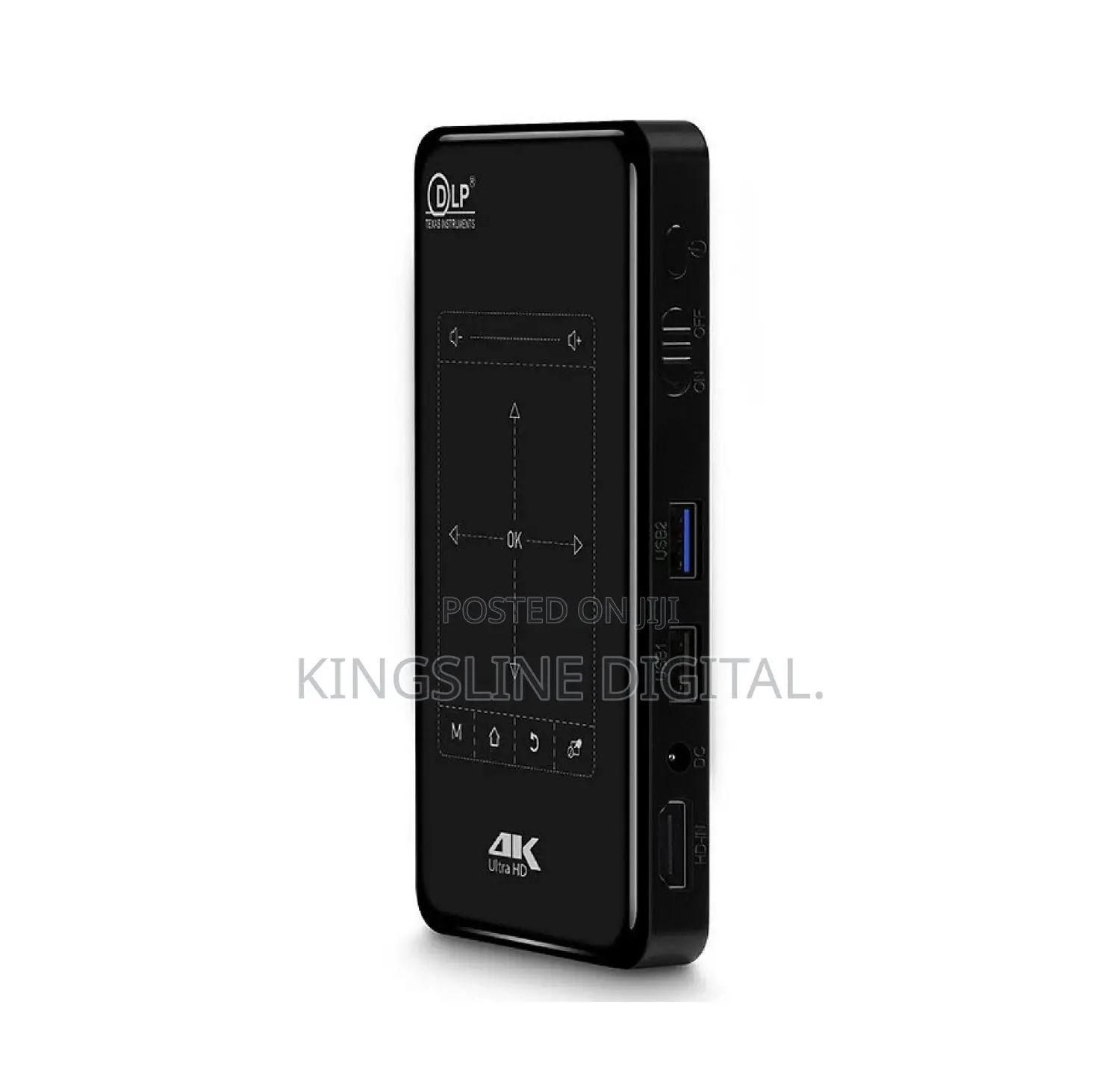 DLP Rechargeable Smart Mini Portable Bluetooth Projector