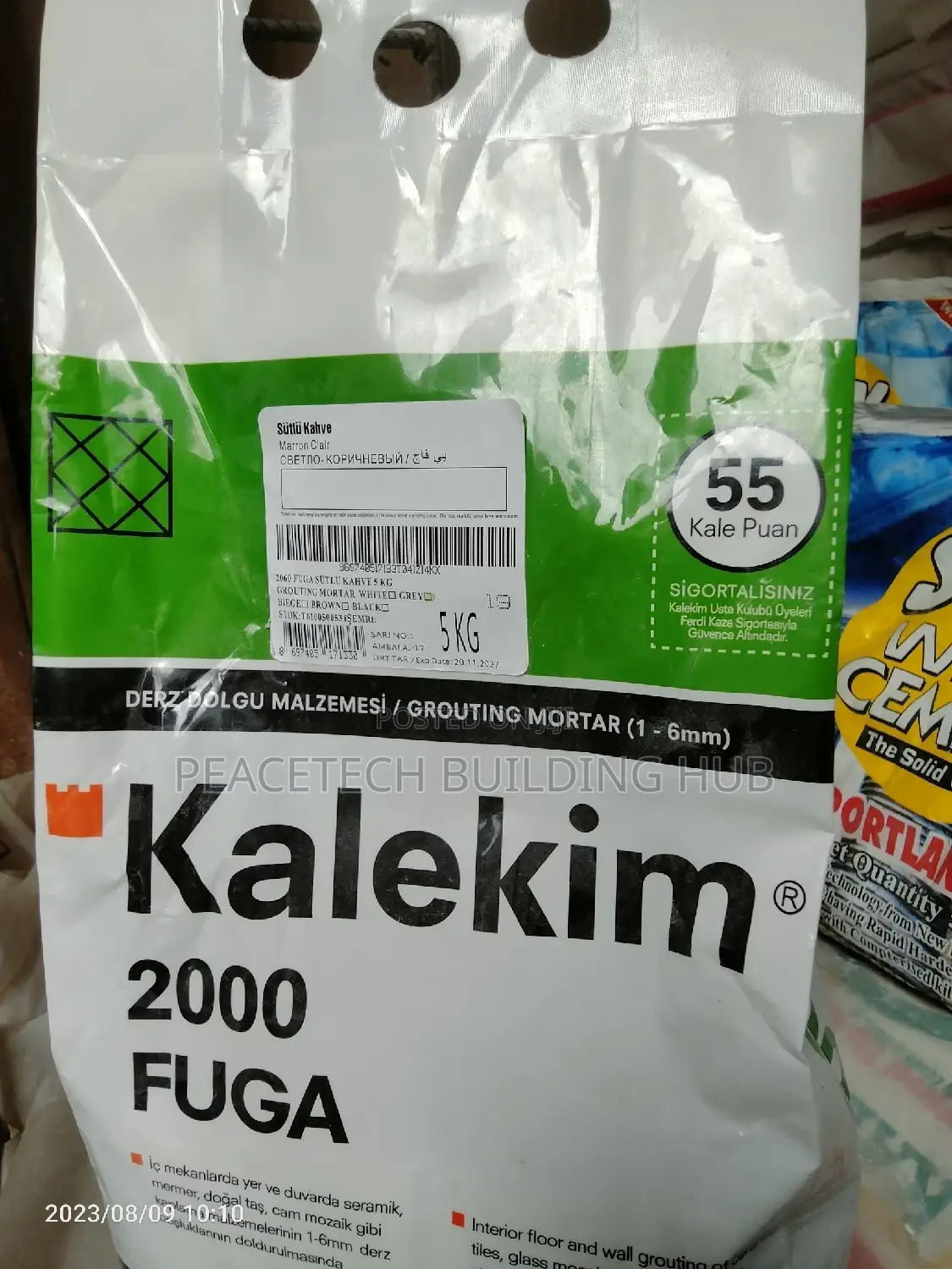 Kalekim Tile Grout 5kg