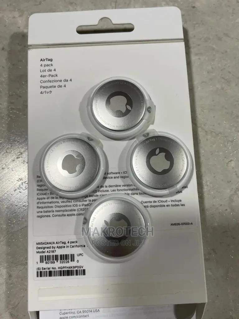 Apple Airtag 4 Pack - Bluetooth Tracker