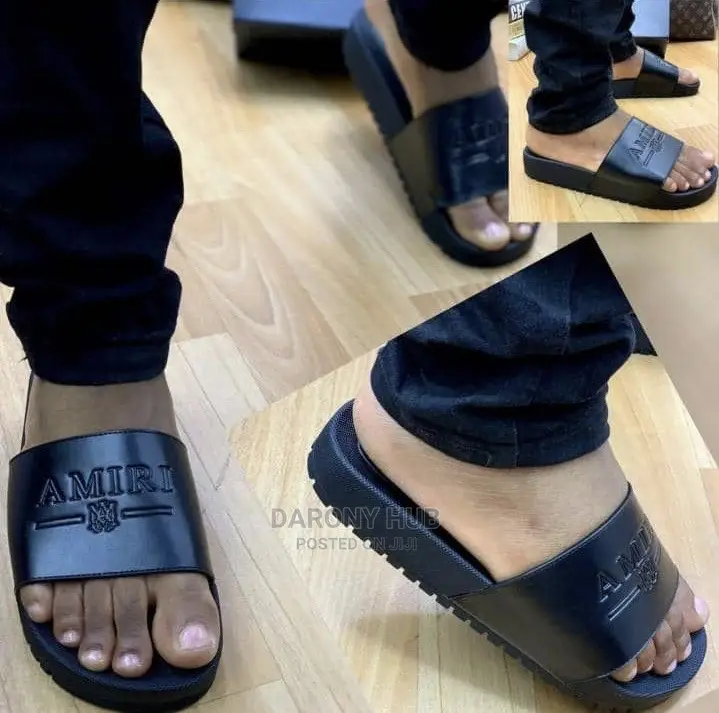 New Amiri DESIGNER Slides for Men