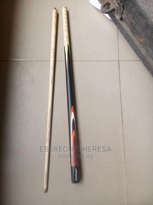 2 In 1 Piece Screw Snooker Stick