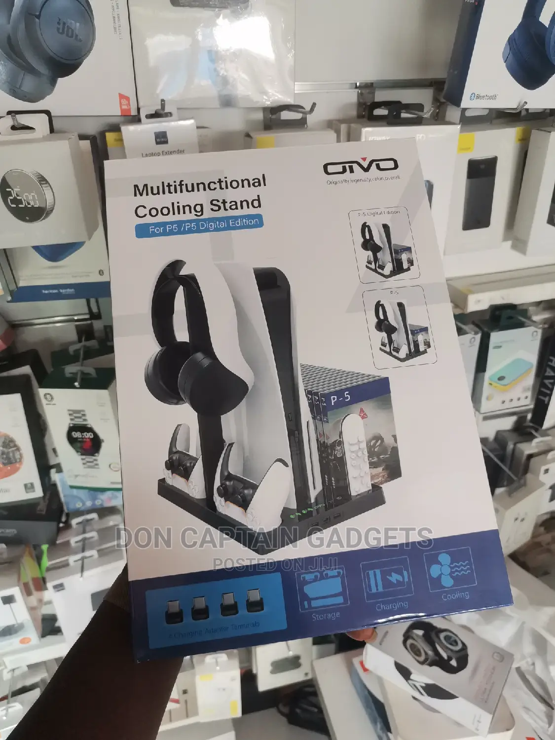 Ps5 Multifunctional Cooling Stand