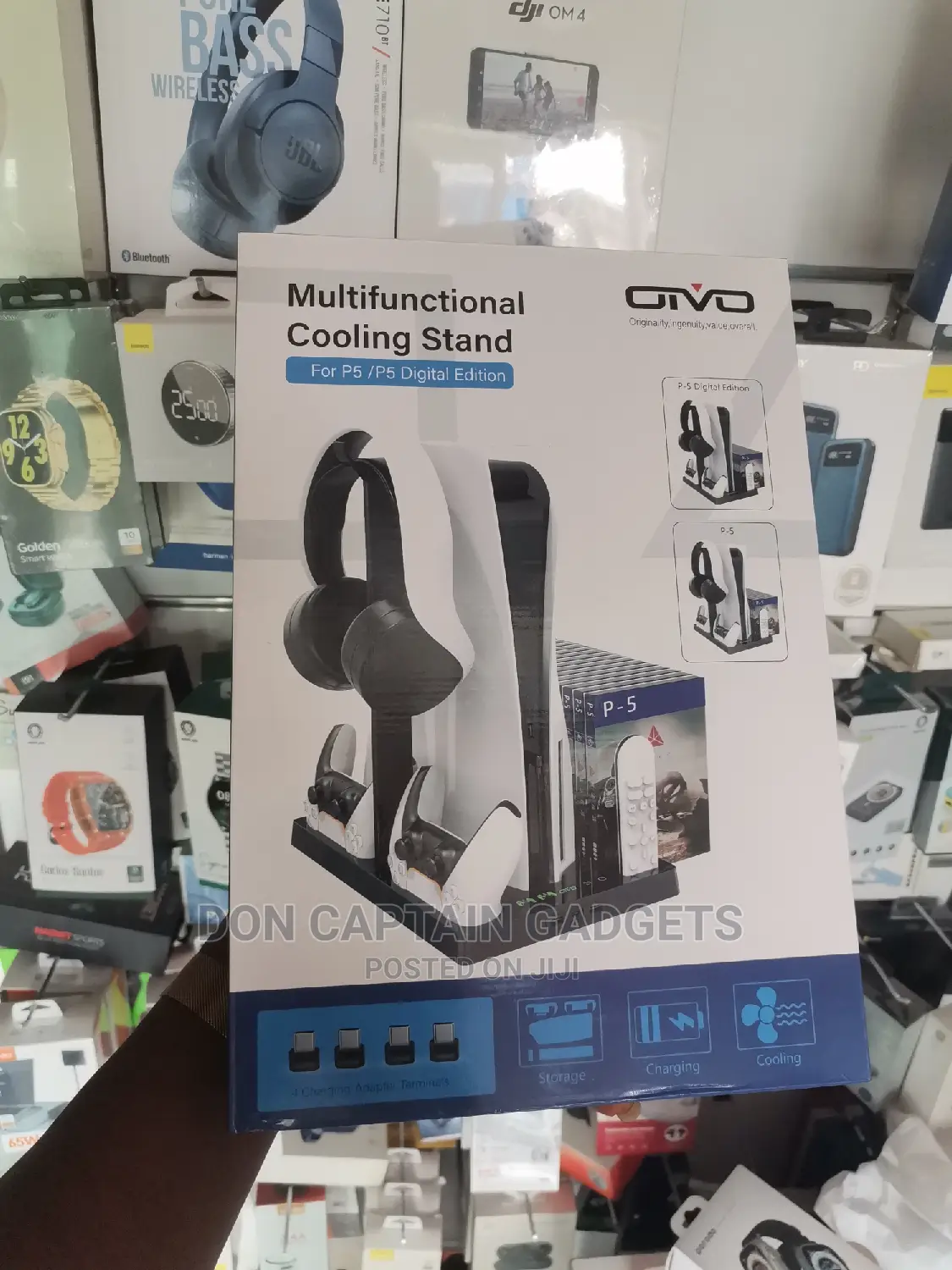 Ps5 Multifunctional Cooling Stand