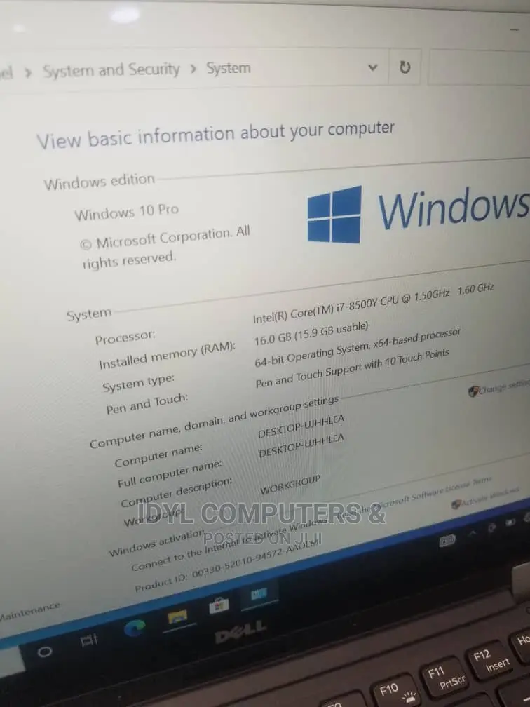 Laptop Dell XPS 13 16GB Intel Core I7 SSD 512GB