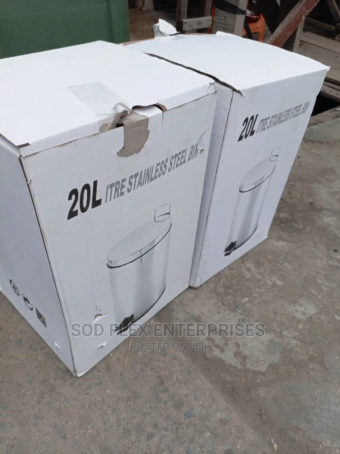 20l 100% Stainless Bin