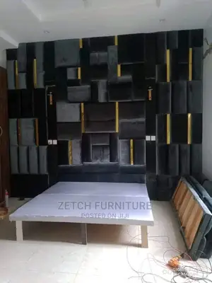 Standard 6x6 Wall Padded Bedframe