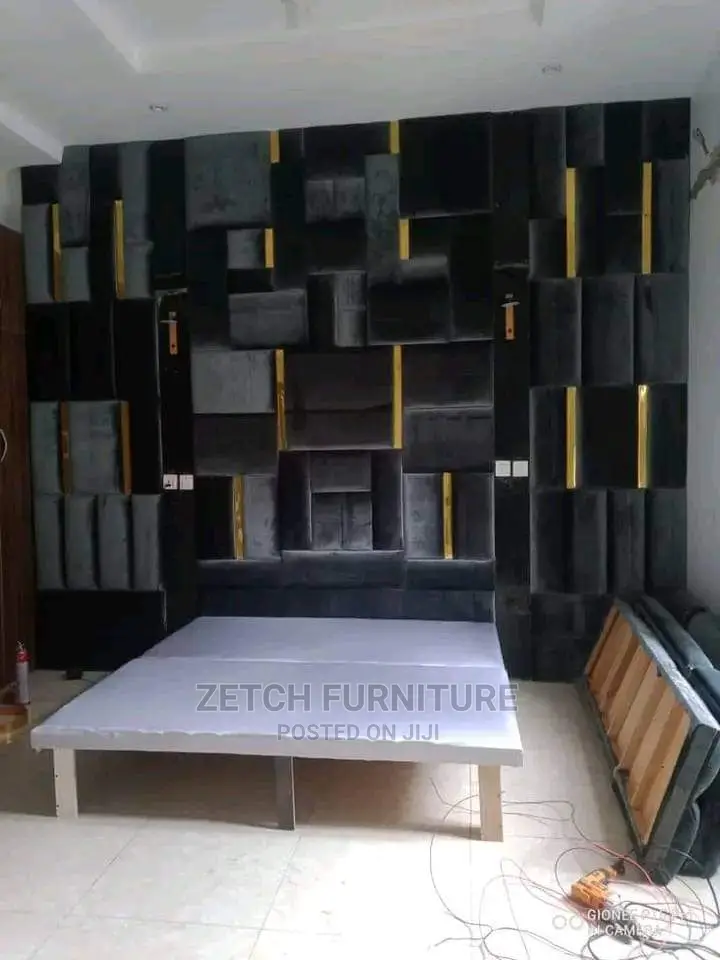 Standard 6x6 Wall Padded Bedframe