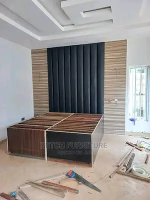 Standard 6x6 Wall To Wall Fitted Bedframe Cabinets