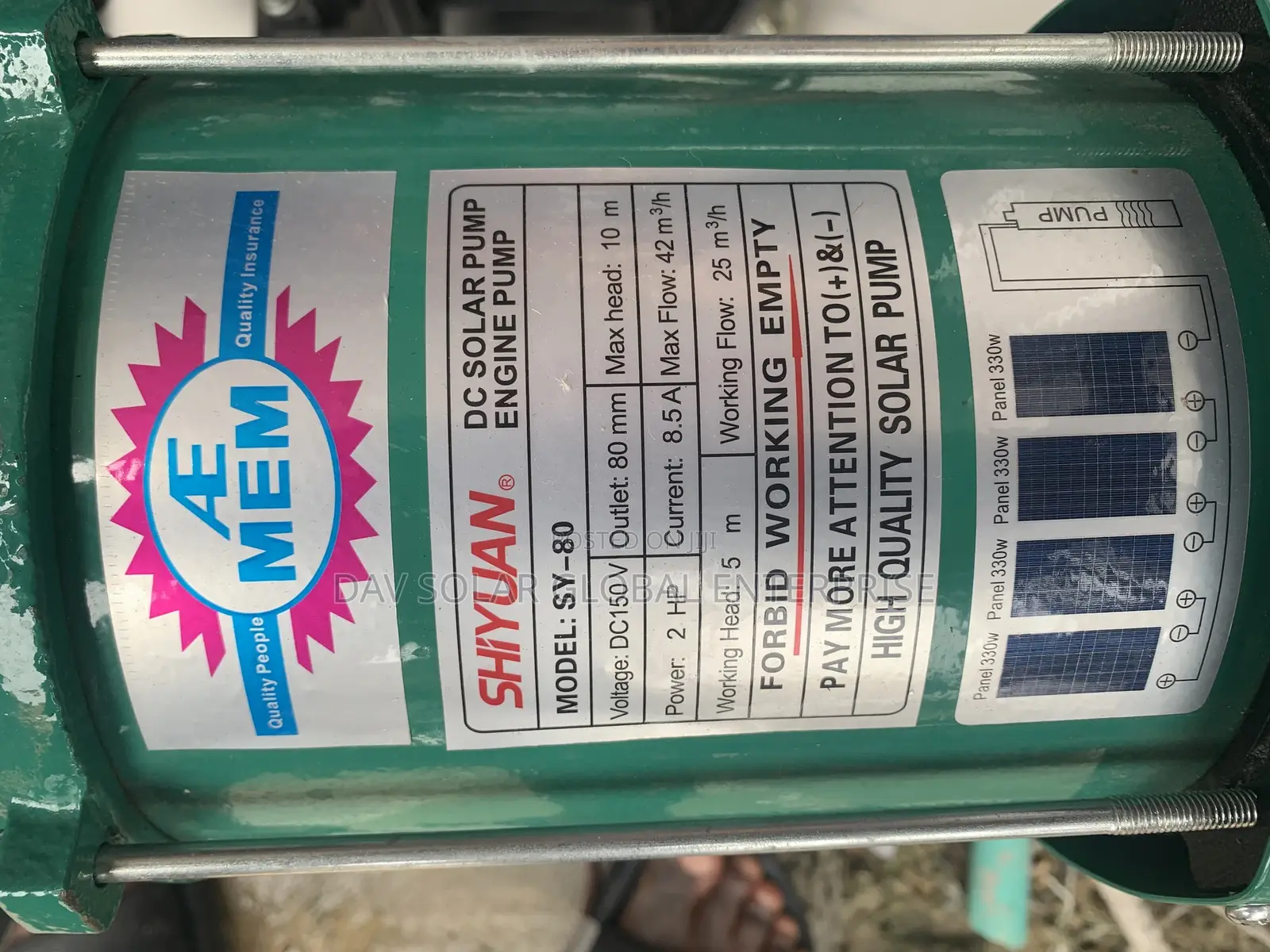 Solar Machine 2hp