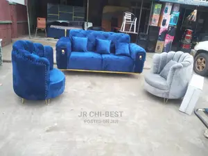 Complete Set of Premium Padded Sofa Chairs | Couch | Seaters